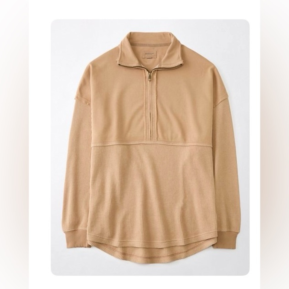 American eagle waffle knit pullover